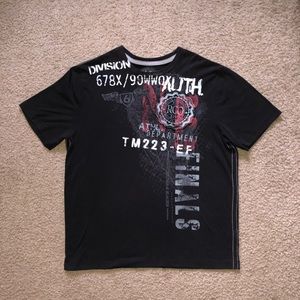 Brown Oversized Y2K Roebuck Tee